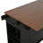 Cindora 54" Modern Mobile Kitchen Island with Power Outlet, Glass Door Storage & Rolling Prep Cart-129368157