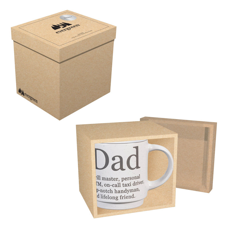 Dad Titles Ceramic Coffee Cup, 14oz.