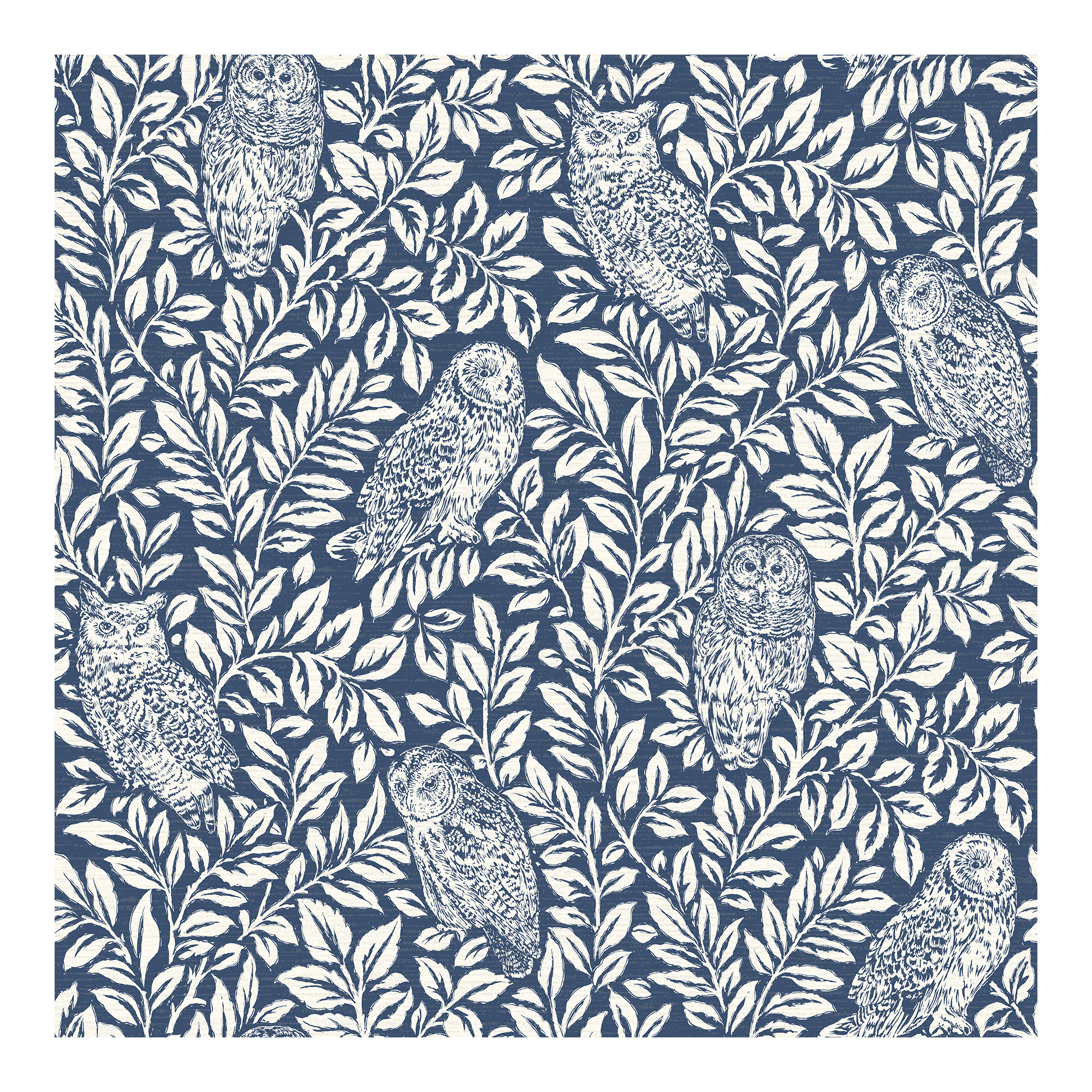 Toby Floral Roll, Navy