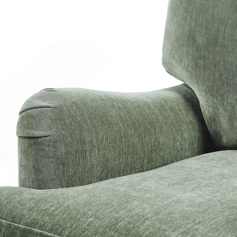 Fabric Arm Chair In Sage