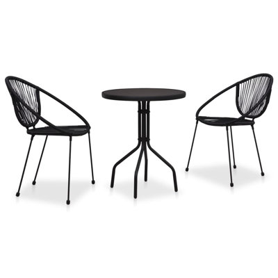 Austral 2 - Person Patio Dining Set with Round Table