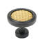 Spectra Waves knob in gold finish-1057284317