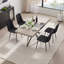55-70in Rectangle Extendable Dining Table Set-1021720794-1021720793