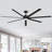Aluminum Alloy Ceiling Fan With Light-1642040039