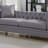 Modern Upholstered Sofa With Wooden Frame