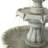 Malpelo Traditional 2-Tier Resin Solar Water Fountain with Battery Backup - White-1036765757