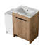 Meuble-lavabo autoportant de 36 pouces avec lavabo en céramique et armoires de rangement, porte à fermeture douce, armoire combinée 02424IMO + 0312, ensemble KD-115922367-115922366