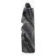 Figurine sculptée en marbre sculpté pour la maison - Sculpture élégante pour le salon - Décoration contemporaine en pierre pour console - gris et blanc-1407519745