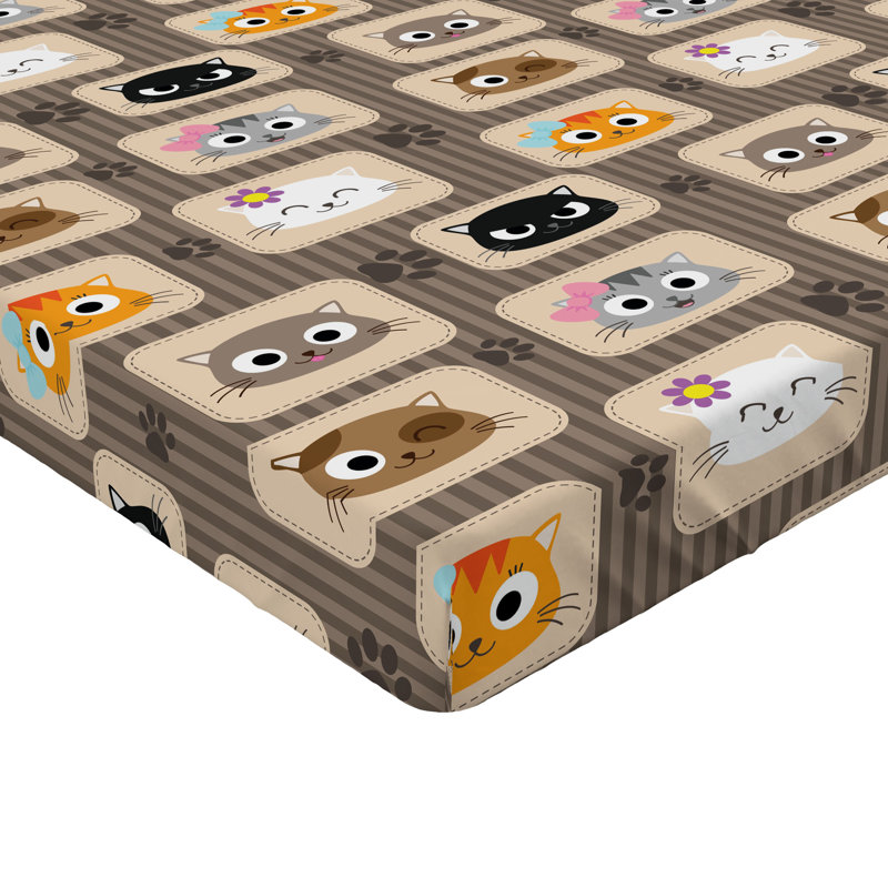 Drap-housse pour chat Ambesonne, Drap-housse simple TG