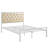 Mia Vinyl Platform Bed Frame-1803270939-1803270936