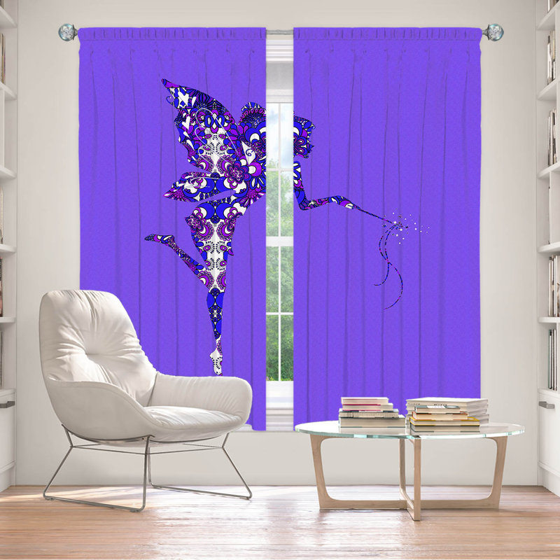 Betsayda Room Darkening Curtain Pair, 40" W x 82" L