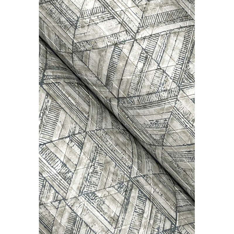 Rune Abstract Wallpaper Roll, Oyster