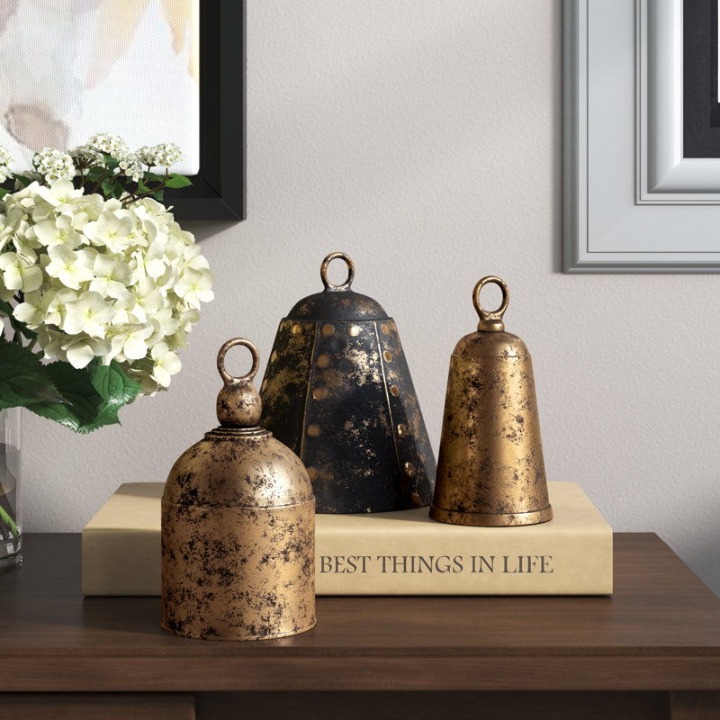 Anyanka Entertainment Bell, Brown/Gold