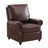 Pushback Recliner Chair With Massage And Heat, Breathable Leather-1412861111