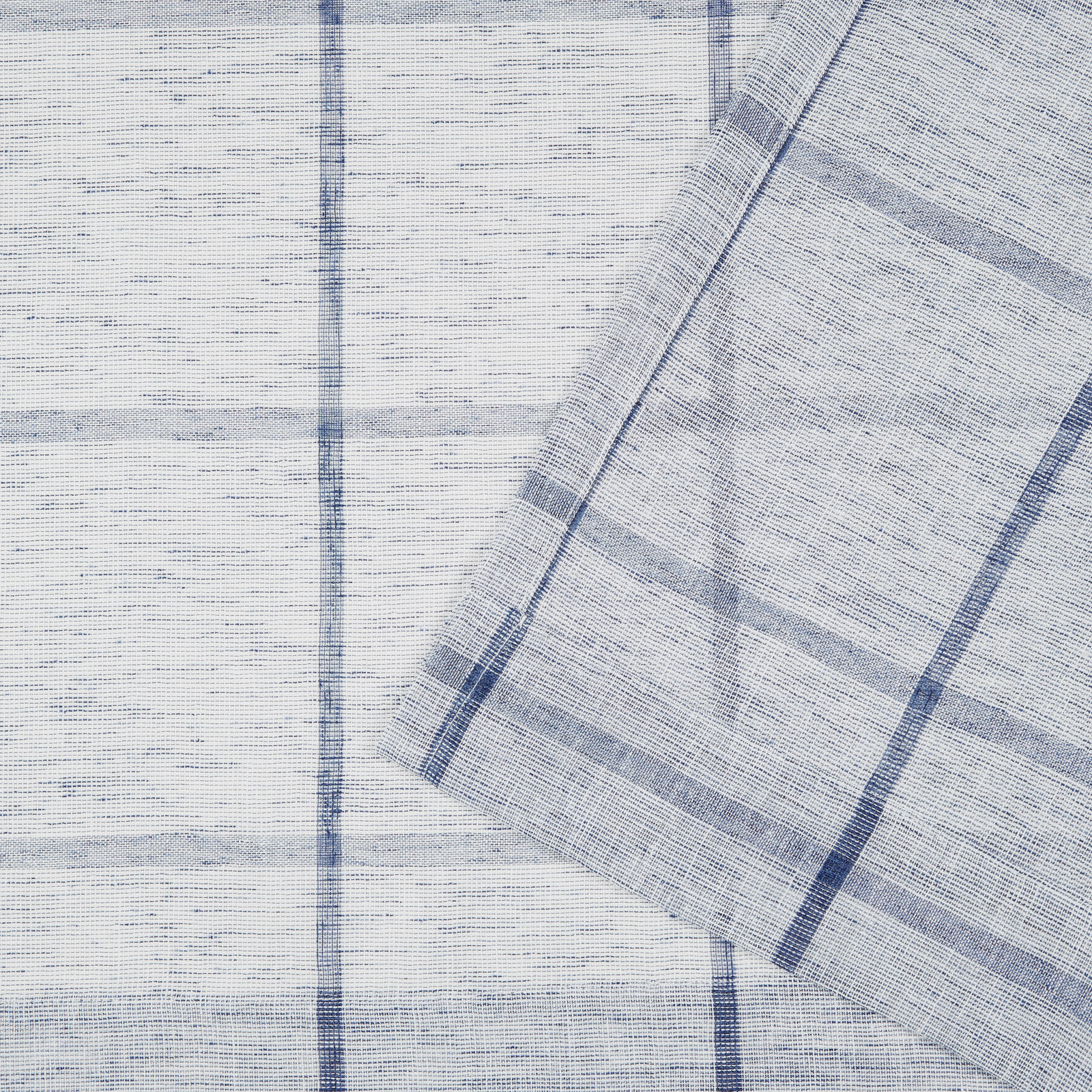Lauren Ralph Lauren Rubin Sheer Curtain Panel, 54" x 84", Indigo