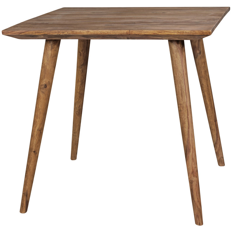 Uecker Solid Wood Dining Table, 76cm H x 80cm L x 80cm W