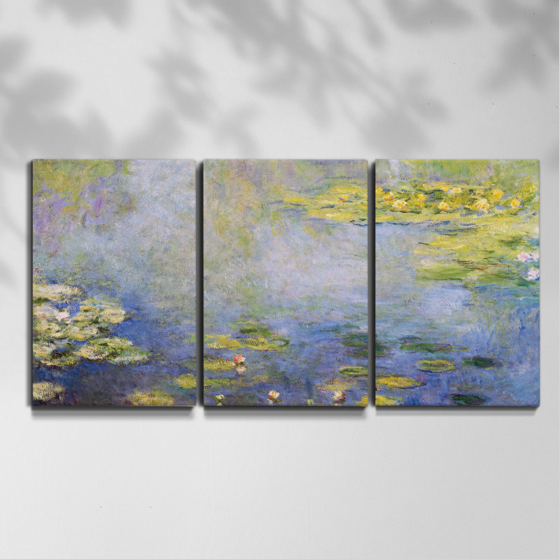Stay on the Trail - Multi Piece Framed Canvas, 27" H x 54" W x 2" D