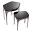 Deacon Glass Nesting End Table