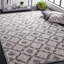 Tapis ivoire / gris touffeté à la main Soho-168639478