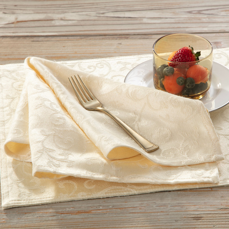 Lenox Opal Innocence Napkin, Ivory