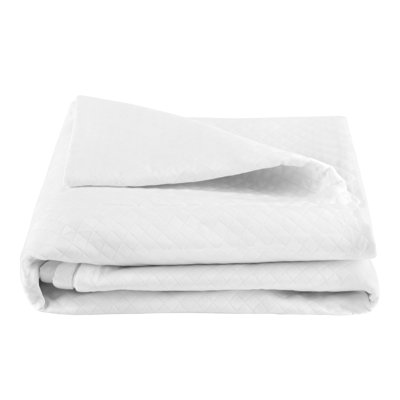 Pique Coverlet -  Hamburg House, TDC_W_DIamante