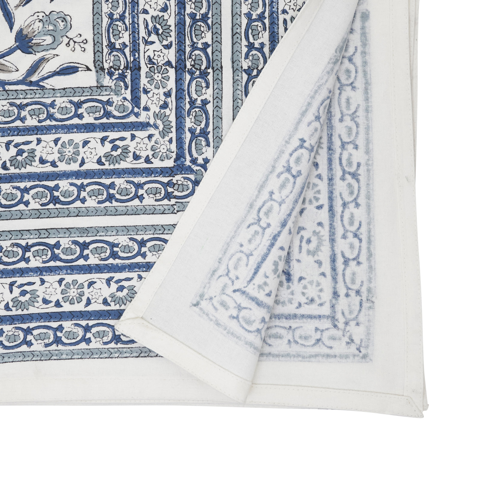 70" Cotton Floral Tablecloth, 60"x120"