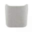 Fauteuil d'appoint en tweed gris