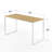 Chelmsford Metal Base Dining Table-1809296726