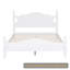 Base de lit plateforme en bois, lit plateforme de style rétro avec support en lattes de bois-1397802218-1397802219