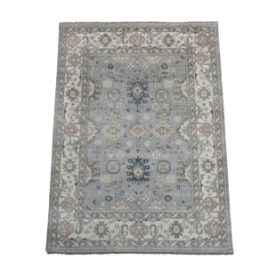 9X12 Gray Oushak Area Rug
