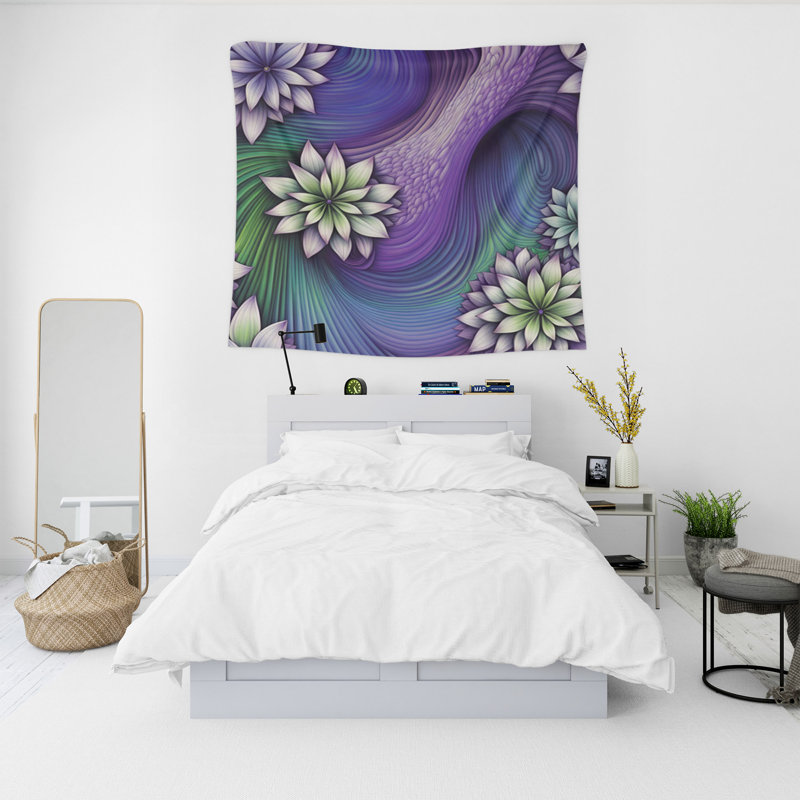 Tapisserie murale, H 80 po x l 68 po x P 0,8 po