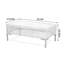 Table d'appoint d'extérieur rectangulaire L 43,3 po x l 23,62 po Tammy