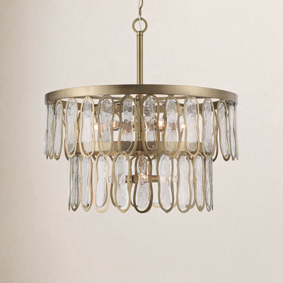 Stasia 9 Light Glass Pendant