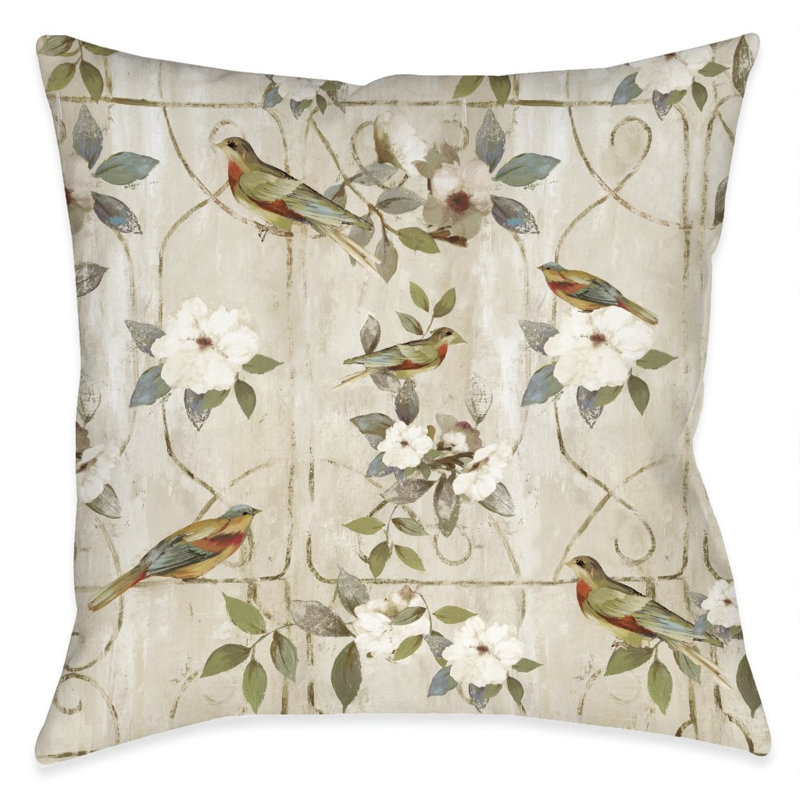 Coussin décoratif pour oiseaux en cage par Laural Home