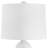 Catelin Textured White Table Lamp