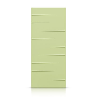 Porte standard à panneaux en bois