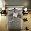Ensemble de literie réversible pour grand lit, bourre en coton jacquard, style maison classique