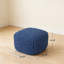 Pouf en coton tricoté Pim 20,5 x 20,5 x 16,5