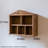 Rustic Solid Wood Wall Shelf