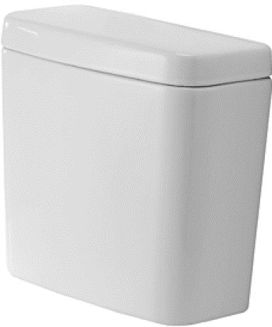 D-Code 1.28 GPF (Water Efficient) Toilet Tank (Seat Not Included)