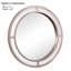 Ensemble de meuble-lavabo 1 pièce Glam Style