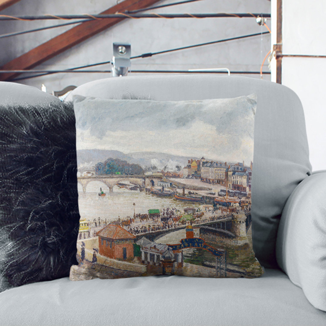 The Pont Boieldieu Scatter Cushion with Filling