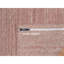 2 pi x 3 pi rose, velours doux au toucher, pure laine, motif Striae uni moderne, tissé à la main, tapis, tapis oriental