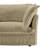 Luxurious Slipcovered Sectional 2 Seater Sofa With Convertible Ottoman, Deep Seat And Detachable Covers, Soft Pillows, Corduroy Fabric-1638696535-1638696533