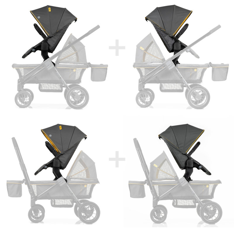 Evenflo with Storage, Adventurer Gray