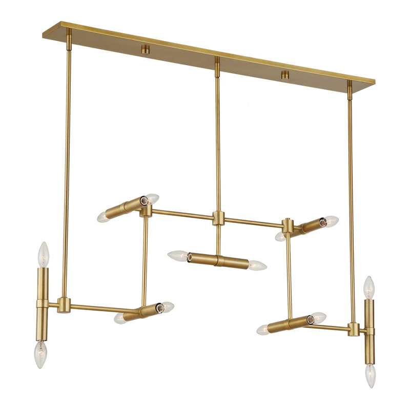 Luminaire suspendu moderne 14 lumières Uttermost Cadre
