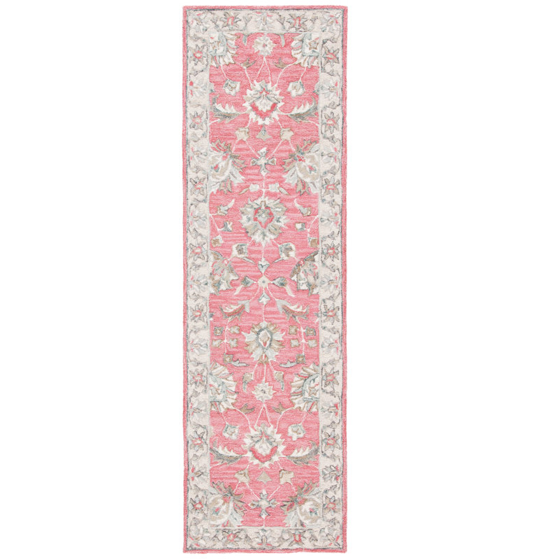 Laronda Hand Tufted Wool Oriental Rug, Runner 2'3" x 8'