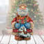 Derevo Resin Christmas Figurine