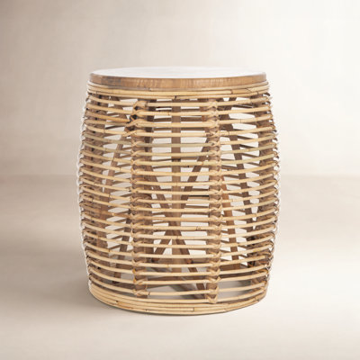 Shoshanna Solid Wood Top End Table