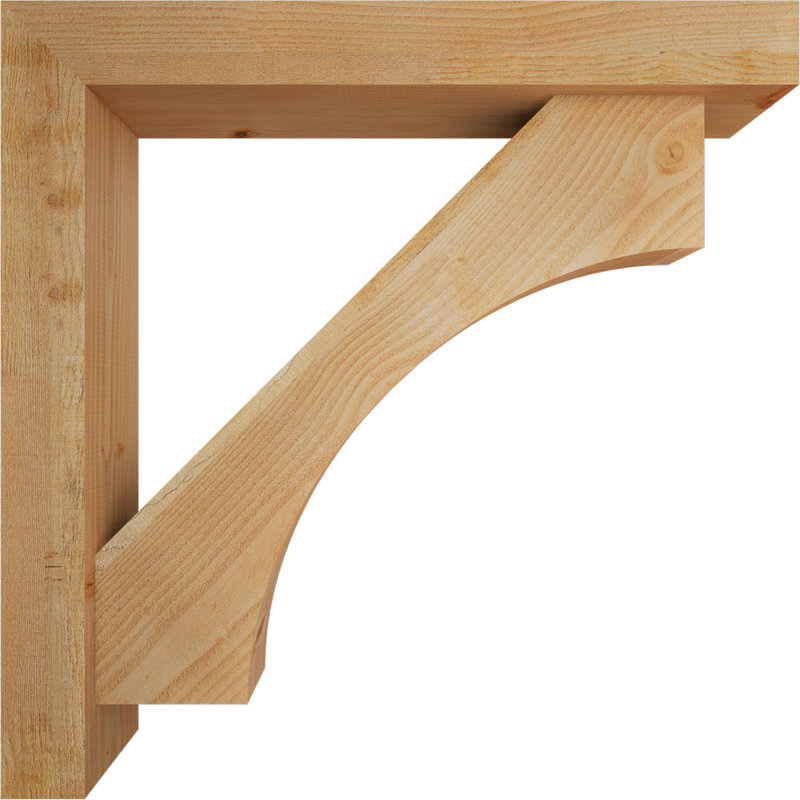 Support Westlake Block avec support décalé, 38 x 38, Sapin Douglas de l 6 po (scié brut)